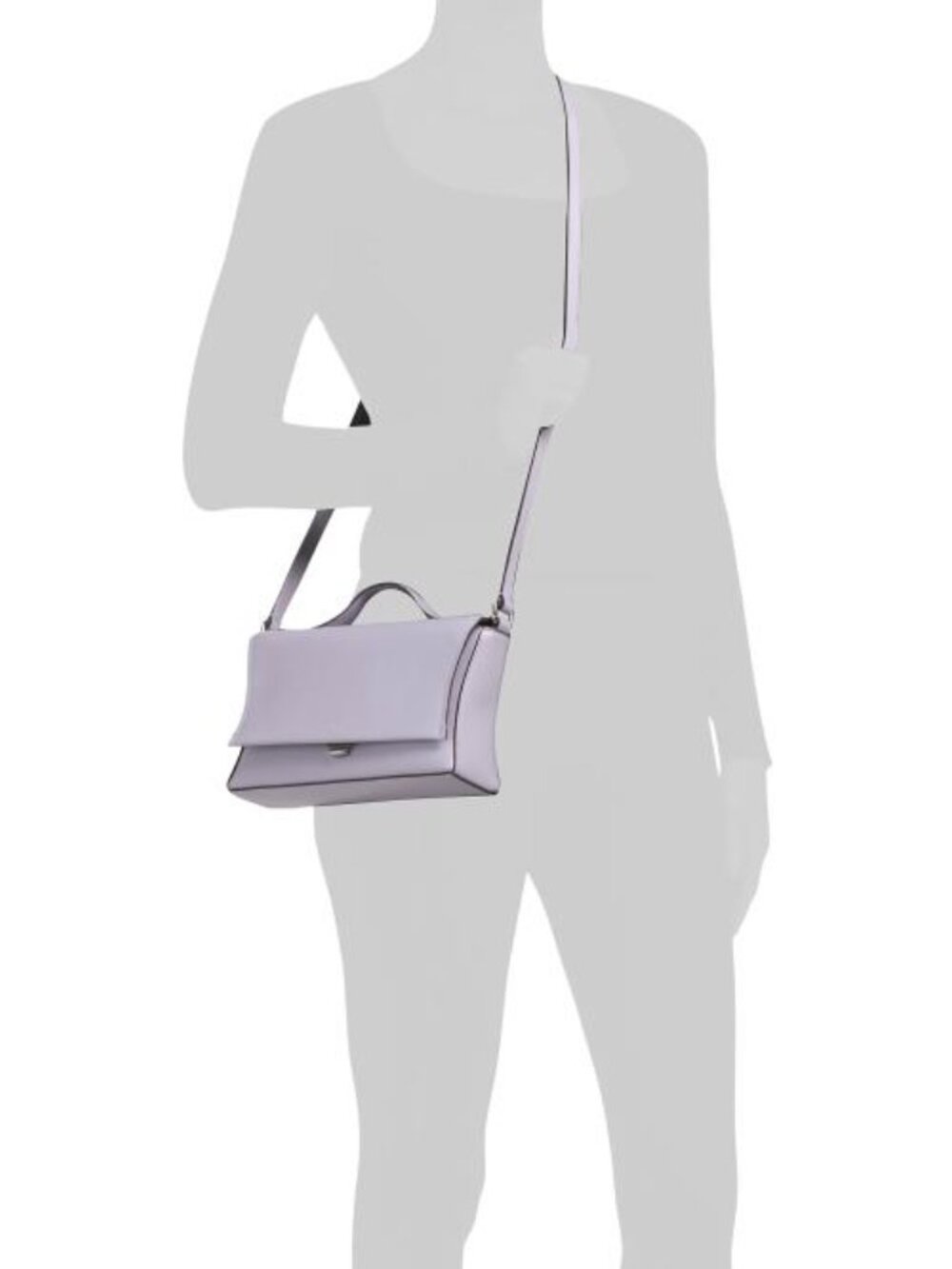 RADLEY LONDON Leather Ellerdine Way Medium Flapover Crossbody - Picture 5 of 5